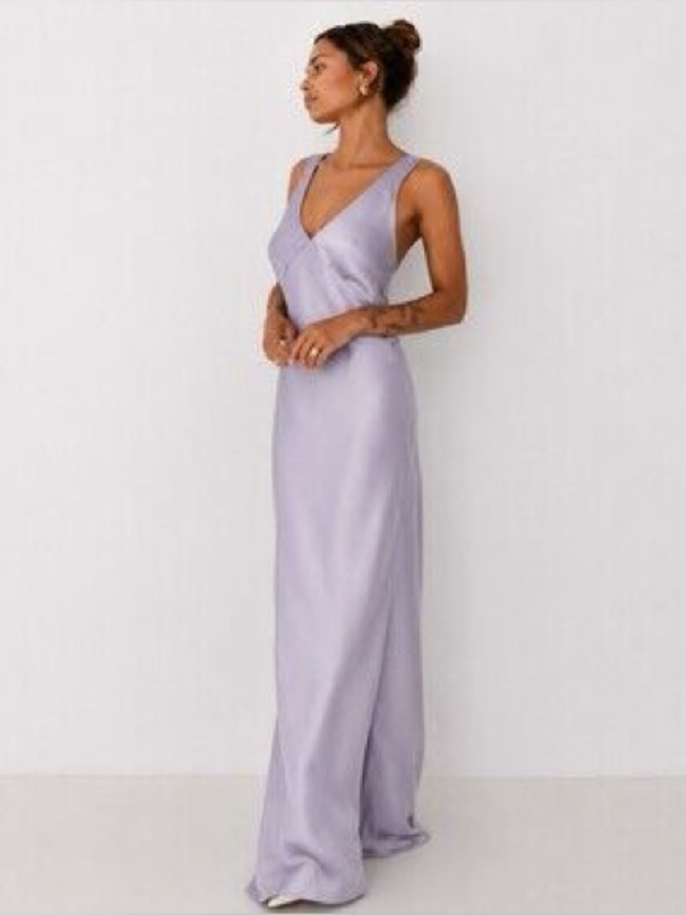 NWT Reformation Rumored Satin Maxi Dress